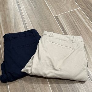 Old Navy Men's Chinos in Navy and Beige